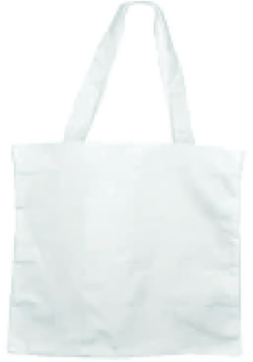 Blank Canvas Shopping Bag for Sublimation Printing